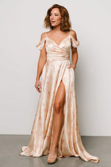Clairemont Gown | Pale Gold